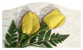 DASHELL-059 2 Roses Yellow